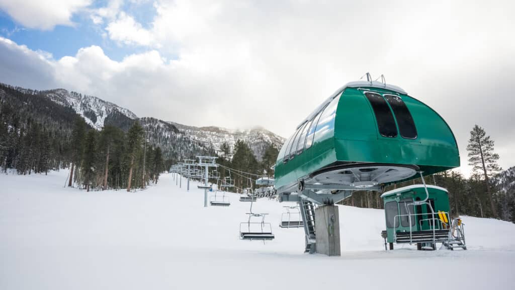 The New Ponderosa Chair Lift